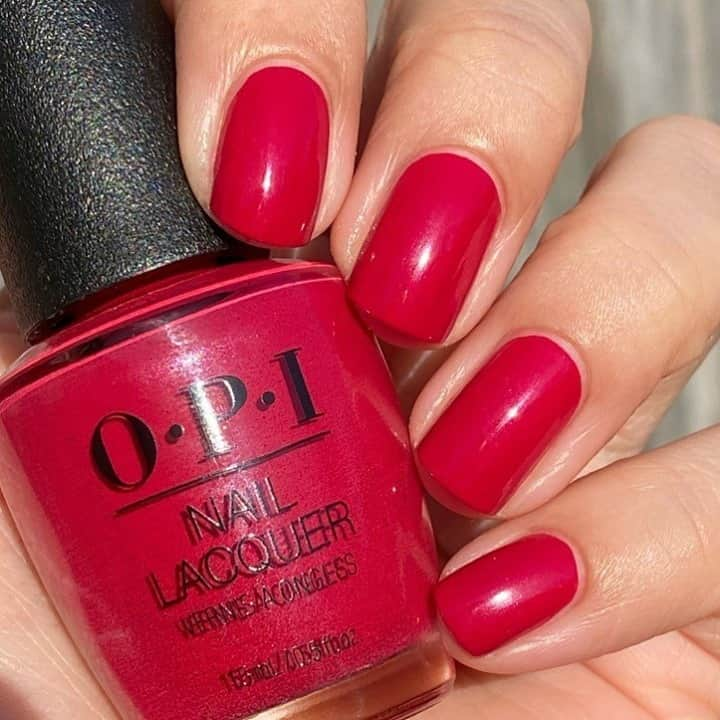 OPIさんのインスタグラム写真 - (OPIInstagram)「Did you know #OPIRed was the first @opi shade?! ❤️ By: @mylacqueredlife  #OPIObsessed #ColorIsTheAnswer #NOTD #NailSwag #NailsOfInstagram #NailsOnFleek #NailPolish #Nails #OPI #OPicons #red #nails💅」2月12日 5時00分 - opi