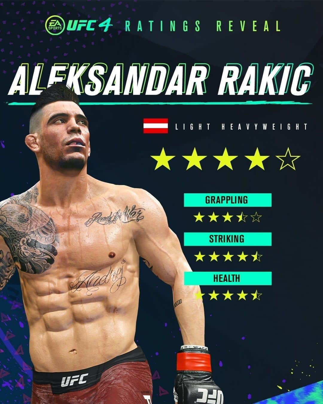 UFCさんのインスタグラム写真 - (UFCInstagram)「Now in the game 🎮 Rakic & Vettori join the roster in the lastest @EASportsUFC update!」2月12日 6時01分 - ufc