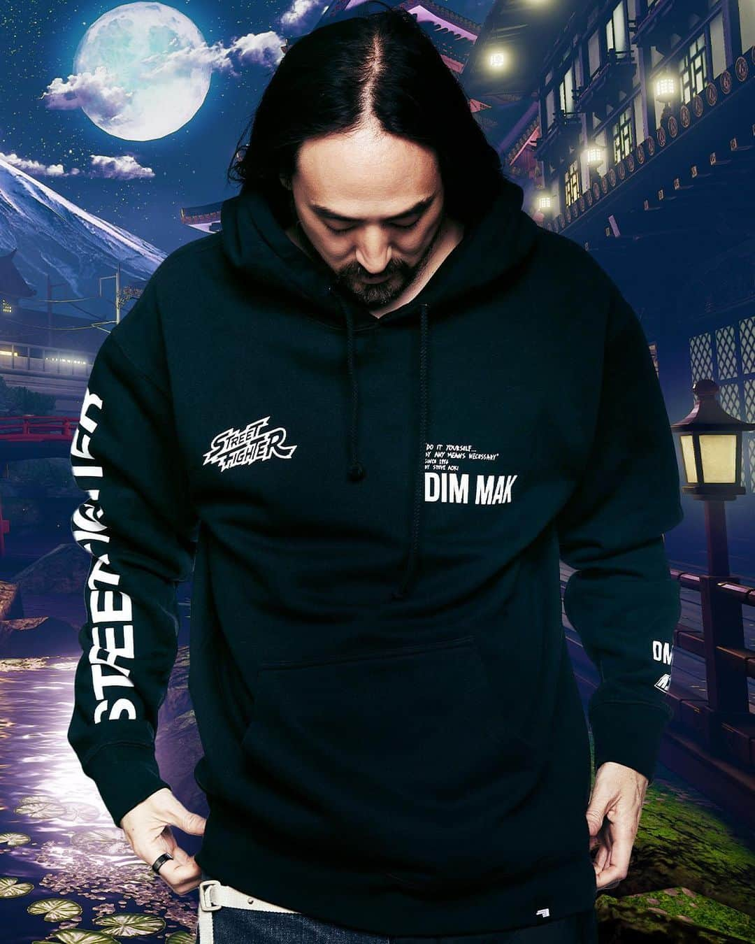 スティーヴ・アオキさんのインスタグラム写真 - (スティーヴ・アオキInstagram)「Hadoooooouken ☄️☄️☄️ Special Delivery!!! @dimmakcollection x @streetfightergame collab now available on the #dimmak app (download on App Store) & dimmakcollection.com 🥋@capcomusa @officialcapcom」2月12日 6時17分 - steveaoki