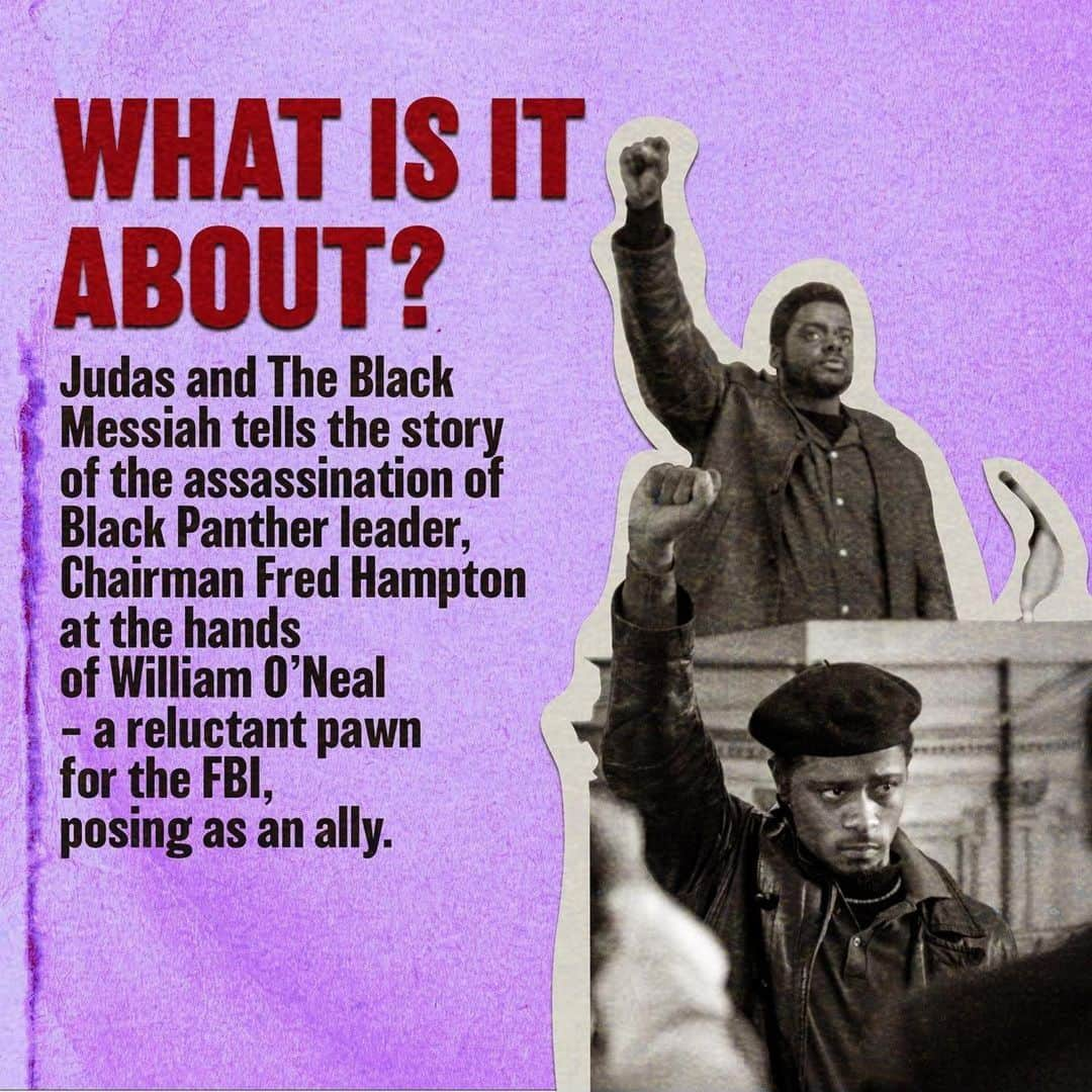 Warner Bros. Picturesさんのインスタグラム写真 - (Warner Bros. PicturesInstagram)「#Repost @shityoushouldcareabout Shit You Should Care About - @JudasAndTheBlackMessiahFilm and the legacy of Fred Hampton. #AD #SYSCAPartner⁣ ⁣ Inspired by true events, @JudasAndTheBlackMessiahFilm tells the story of the betrayal of Fred Hampton, chairman of the Black Panther Party. Coming to theaters and streaming exclusively on HBO Max February 12.」2月12日 6時30分 - wbpictures