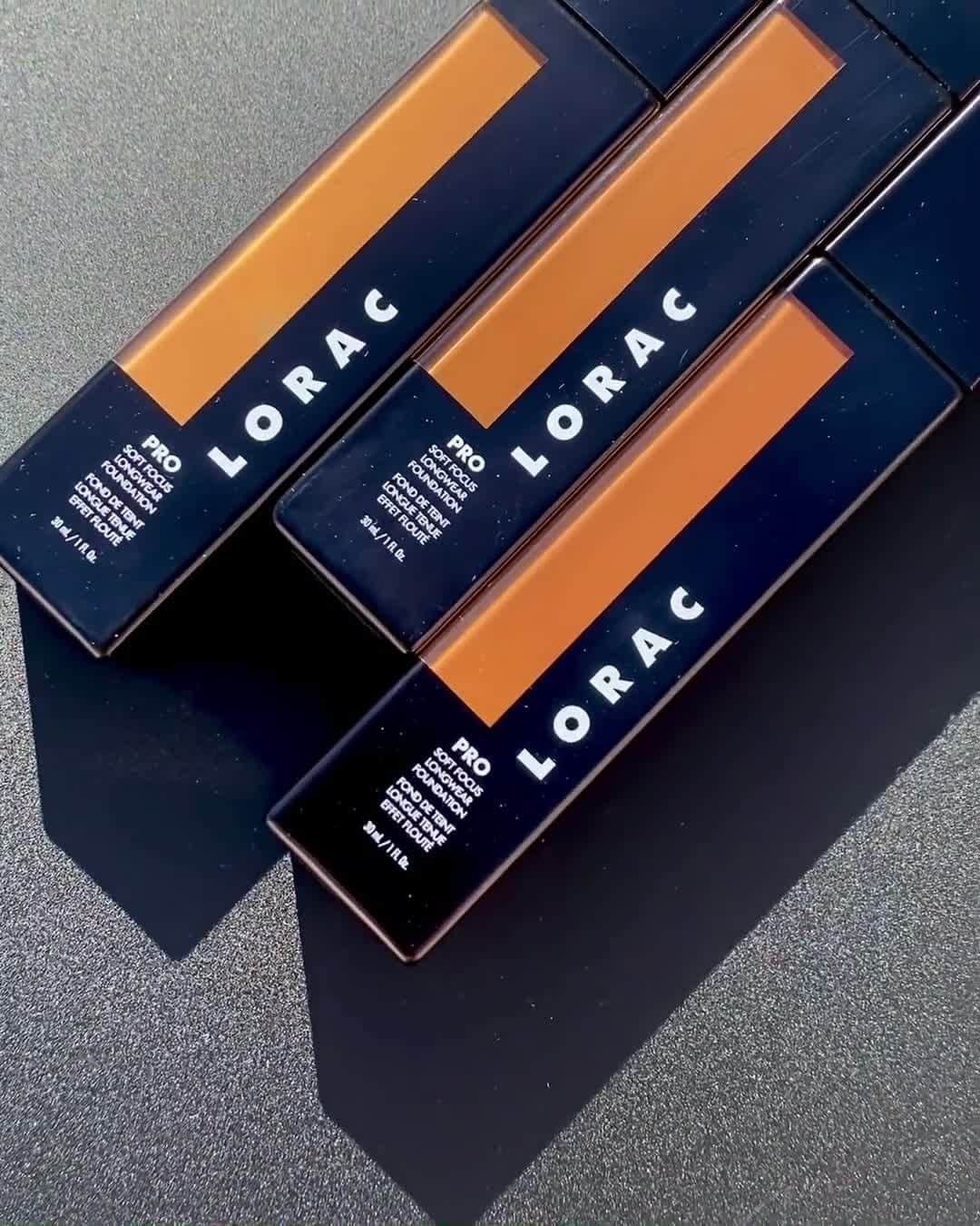 LORACのインスタグラム：「Super smooth & shine-free all day❣️PRO Soft Focus Longwear Foundation in shades 14, 15, 16, 17, 18 & 19 MEDIUM DARK - find your perfect match on ULTA.com with their custom Shade Finder - available in 25 shades - link in bio!  #LORAC #LORACCosmetics @ultabeauty」