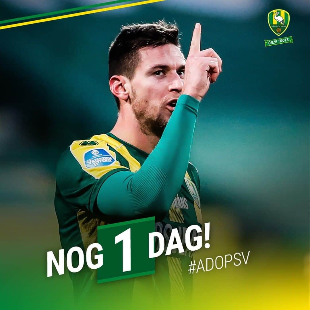 ADOデン・ハーグさんのインスタグラム写真 - (ADOデン・ハーグInstagram)「🗓️ Morgen!   #ADOpsv」2月12日 17時00分 - adodenhaag