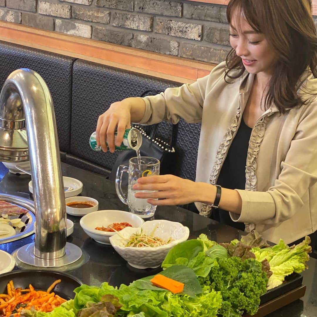 木本泉さんのインスタグラム写真 - (木本泉Instagram)「-﻿ 久々の韓国料理🇰🇷﻿ ﻿ ランチにお腹一杯食べ過ぎて、、、夕方になってもお腹が減らないという😅﻿ ﻿ またすぐに行きたい🐷﻿ ﻿ #新大久保#ランチ#ボンガ#BORNGA」2月12日 17時36分 - izumikimoto