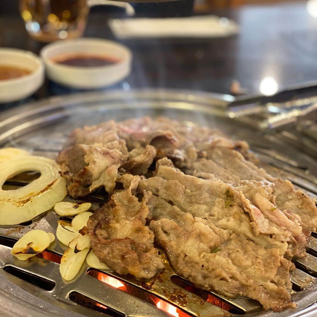 木本泉さんのインスタグラム写真 - (木本泉Instagram)「-﻿ 久々の韓国料理🇰🇷﻿ ﻿ ランチにお腹一杯食べ過ぎて、、、夕方になってもお腹が減らないという😅﻿ ﻿ またすぐに行きたい🐷﻿ ﻿ #新大久保#ランチ#ボンガ#BORNGA」2月12日 17時36分 - izumikimoto
