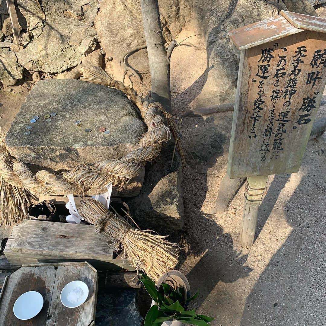田中翔のインスタグラム：「タイトルマッチ前に参拝。 お陰様で出し切りました。 次こそ！ 井口大歳神社」