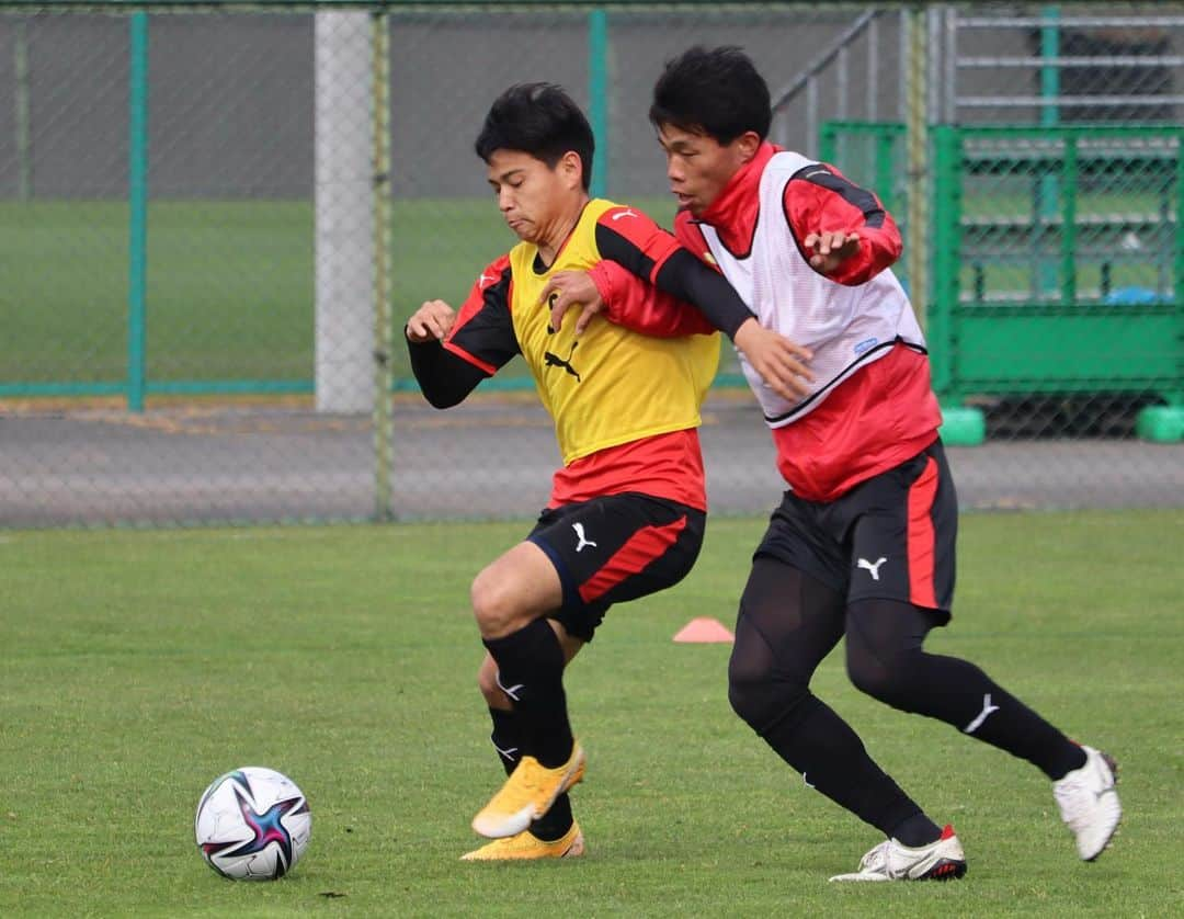 京都サンガF.C.さんのインスタグラム写真 - (京都サンガF.C.Instagram)「. 2021.2.12 . #今日のサンガタウン📸 本日からピーターウタカ選手がチームに合流✨ 選手の素敵な表情をお届けします😊 . #sanga #京都サンガ #一心 #HUNT3」2月12日 17時54分 - kyotosanga_official