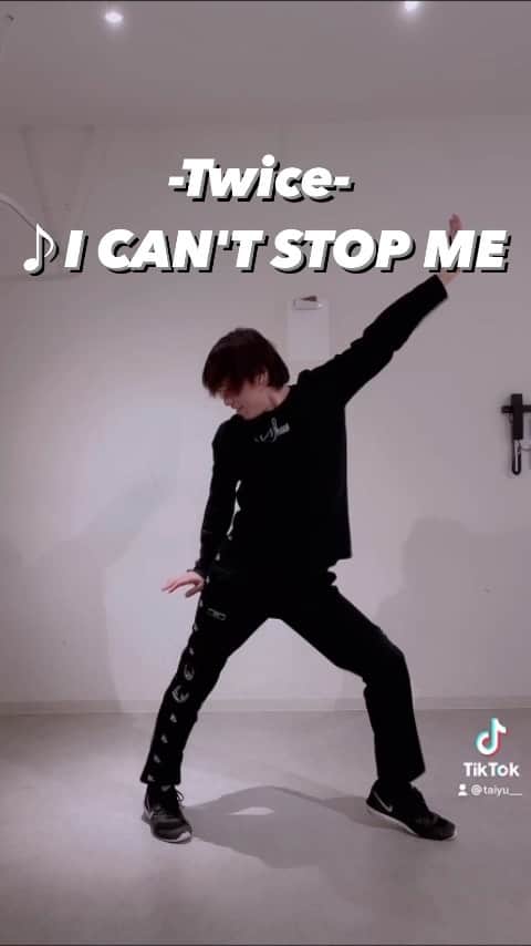 TAIYUのインスタグラム：「Twice / I CAN'T STOP ME 踊ってみました！#twice #icantstopme #kpop #coverdance #fyp」