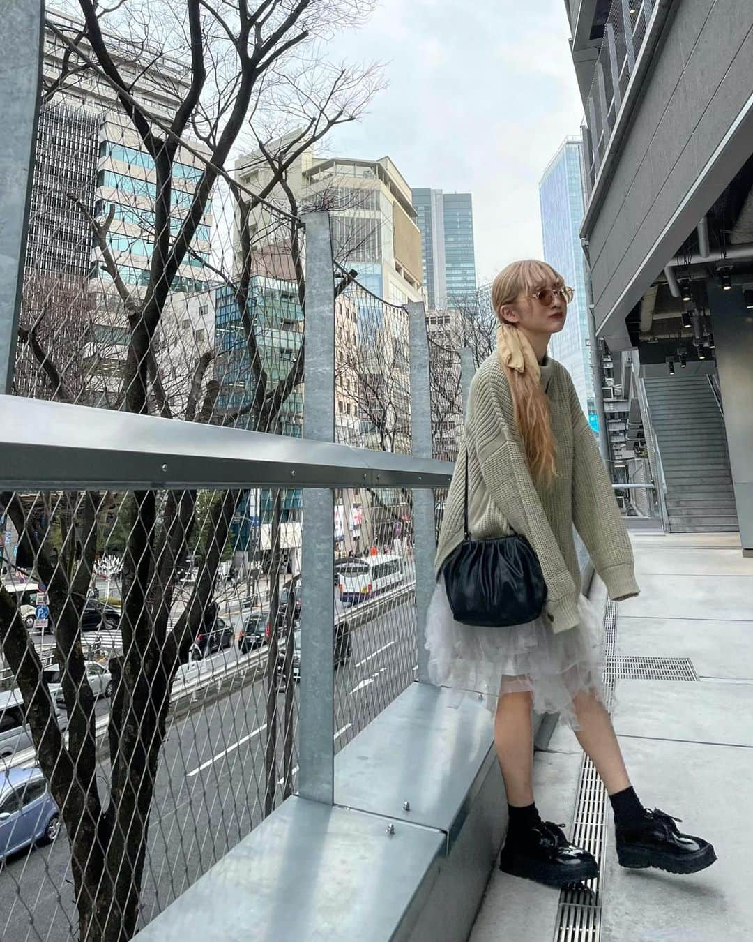 西井万理那さんのインスタグラム写真 - (西井万理那Instagram)「#ootd #miyashitapark  春っぽ〜〜」2月12日 18時22分 - namahamu0822