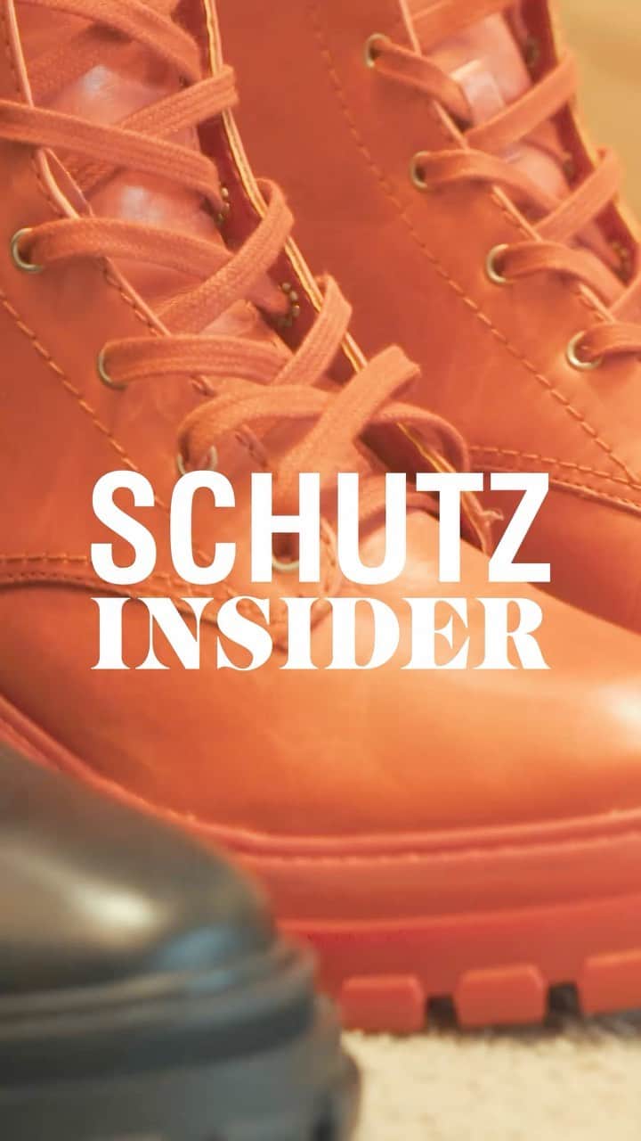 Schutzのインスタグラム：「GET INSIDE: Tractor Boots 🧡 com @sowagner」