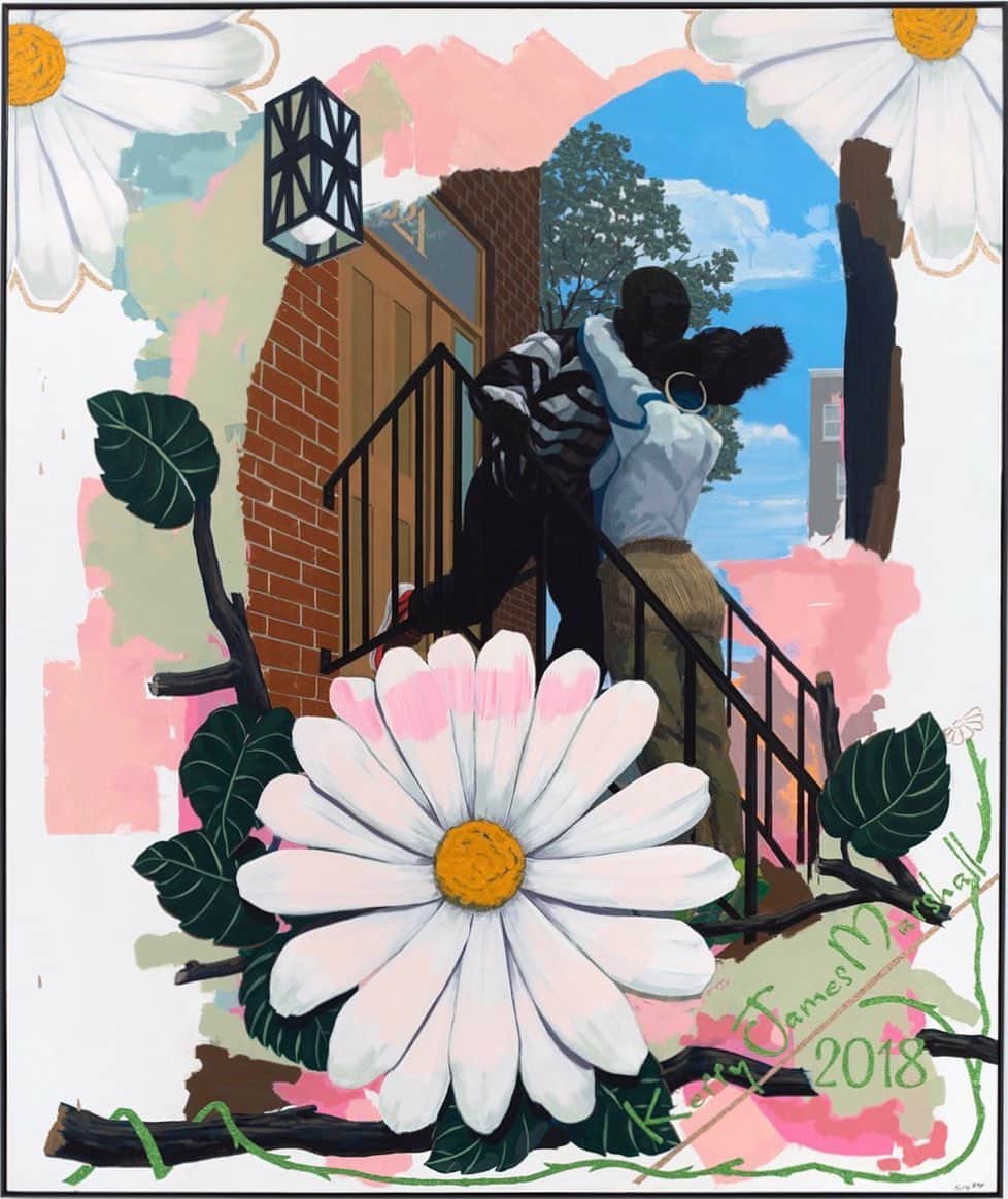 ウィンターケイトのインスタグラム：「How sweet it is to be loved by you🌼🌼🌼 #kerryjamesmarshall」