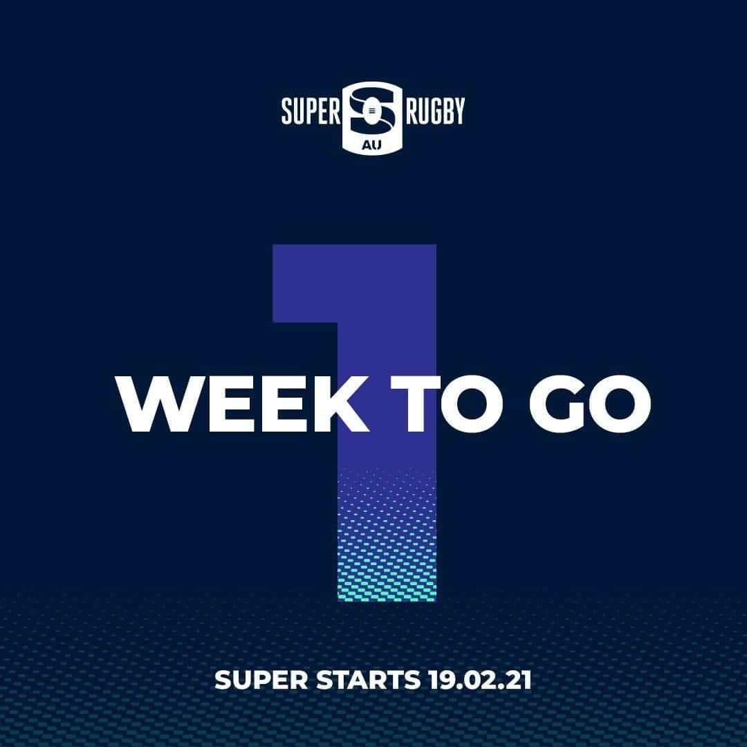 ラグビーオーストラリア代表さんのインスタグラム写真 - (ラグビーオーストラリア代表Instagram)「🗓 7 MORE SLEEPS! #SuperRugbyAU kicks off Friday Feb 19 on @Channel9 & @StanSportAU」2月12日 11時31分 - rugbycomau