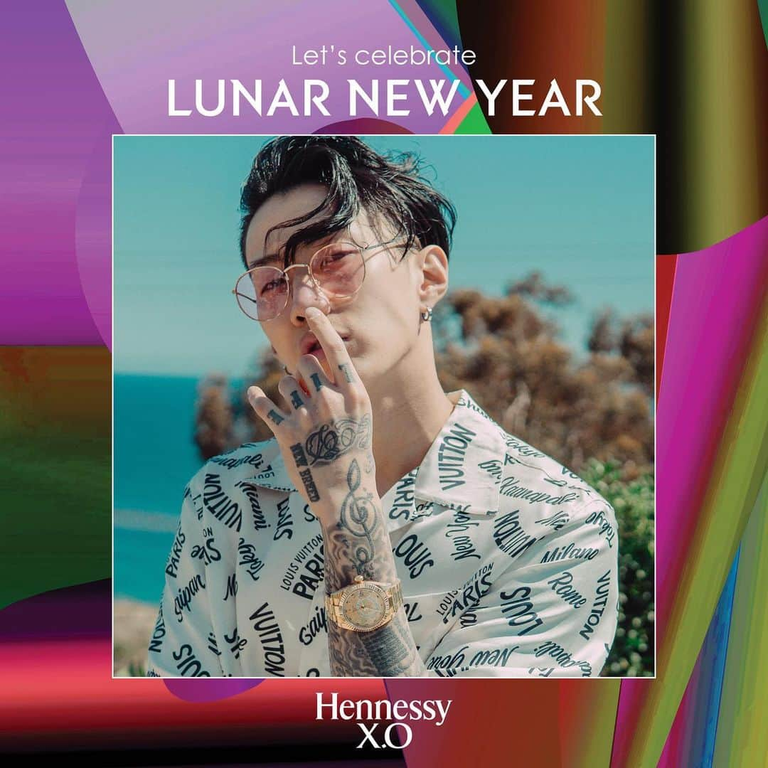 パク・ジェボムのインスタグラム：「First performance of the year!!  I’ve partnered up with @HennessyUS to celebrate the year of the OX. Check out HennessyLunarNewYear.com on Thursday 2/18 for my performance for X.O OX virtual festival!  #HennessyPartner #Hennessy #LunarNewYear」