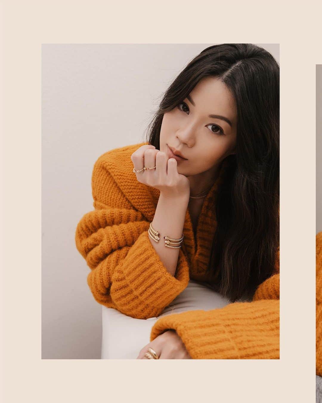 デビッドヤーマンのインスタグラム：「Golden expressions for #LunarNewYear. #DavidYurman」
