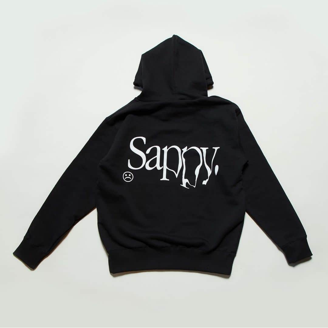 KOHHのインスタグラム：「［王子復興財団限定商品］ Sappy hoodie (Black) 6500円（税抜）」