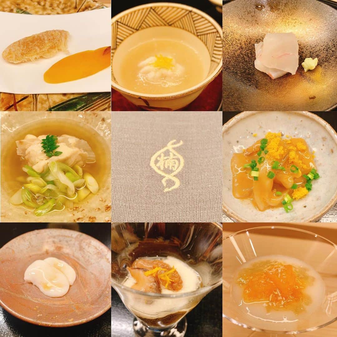星咲るいさんのインスタグラム写真 - (星咲るいInstagram)「予約困難店くすのきさん . 良い油で揚げる天ぷらは軽くて胃もたれゼロ ...
