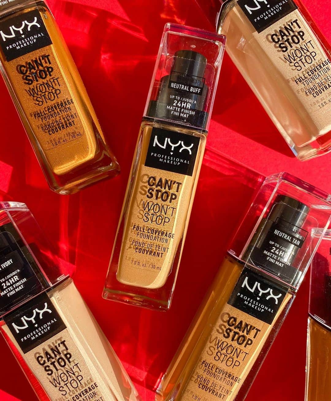 NYX Cosmeticsさんのインスタグラム写真 - (NYX CosmeticsInstagram)「Get you a foundation that is long-wearing, water-proof, AND transfer-proof 😍 Our #veganformula Can't Stop Won't Stop Foundation checks the list 😉✔️ Shop this fave at nyxcosmetics.com ❤️✨ • #nyxcosmetics #nyxprofessionalmakeup #crueltyfreebeauty」2月13日 2時46分 - nyxcosmetics