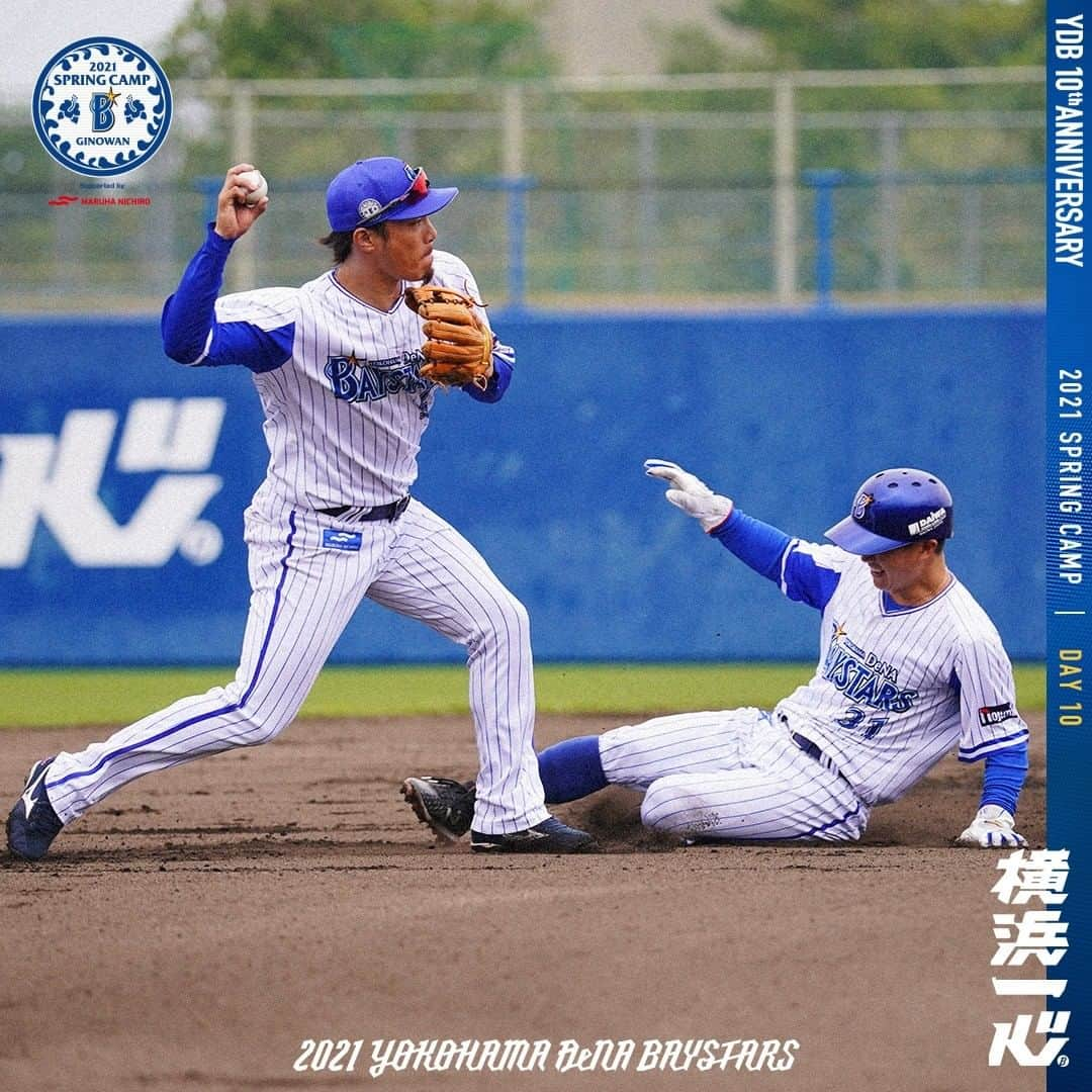 横浜DeNAベイスターズさんのインスタグラム写真 - (横浜DeNAベイスターズInstagram)「. 初の対外試合を明日に控え、今日は午前中の時間をフルに使いケースバッティング。 走者をつけてのバント・バスター・エンドランなど、いろいろな状況を想定し練習。 . ルーキーの #入江大生 選手と #池谷蒼大 選手はフリーバッティングに初登板。 初めてのプロの打者相手に、それぞれの課題と手応えを掴んでいました。 . いよいよ明日は13:00から北谷で中日との練習試合が行われます！ . #2021宜野湾キャンプ  #baystars」2月12日 19時00分 - baystars_official