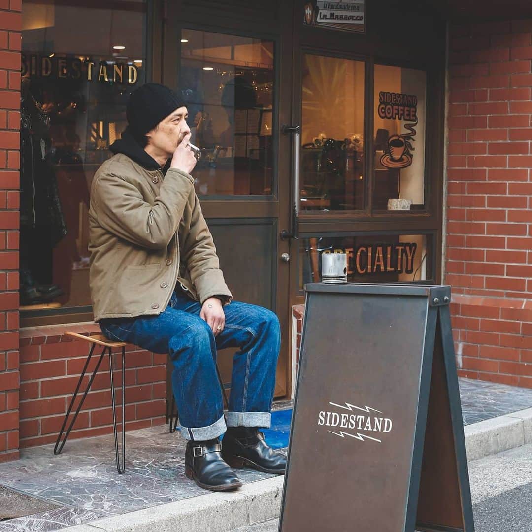 のインスタグラム：「My WESCO! “Narrow Wesco Engineer Boots” @sidest_and_co . 広島市のウエスコ正規代理店『SIDESTAND』さんへ伺いました。この地で20年以上、バイクやストリートカルチャーを発信し続けている歴史あるお店です。ウエスコブーツのカスタムオーダーはもちろん、長年履き込まれている体験談をもとに、様々な相談にのって頂けます。ぜひお立ち寄りください。 . SIDESTAND 〒730-0029　広島市中区三川町4-4-101 TEL 082-543-2611 . #sidestand #wesco #madeinUSA #oregon #scappoose #since1918 #wescojapan #wescoebisu #wescosetagaya #wescokanazawa」
