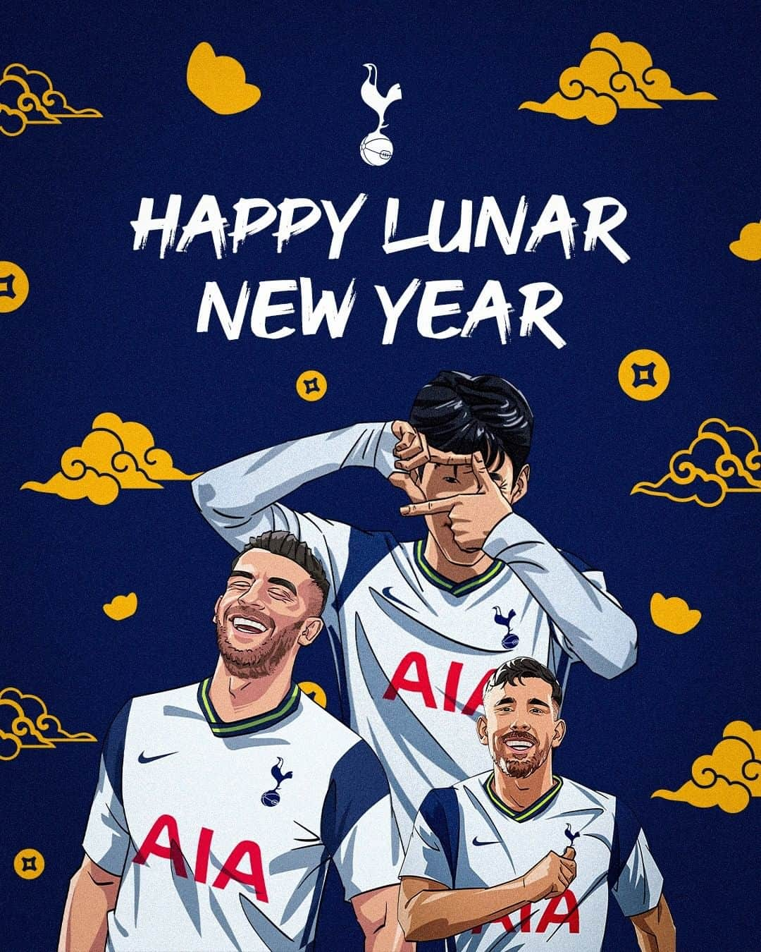 トッテナム・ホットスパーFCさんのインスタグラム写真 - (トッテナム・ホットスパーFCInstagram)「🐂 We wish all our fans celebrating a Happy Lunar New Year!   #THFC #COYS」2月12日 19時10分 - spursofficial