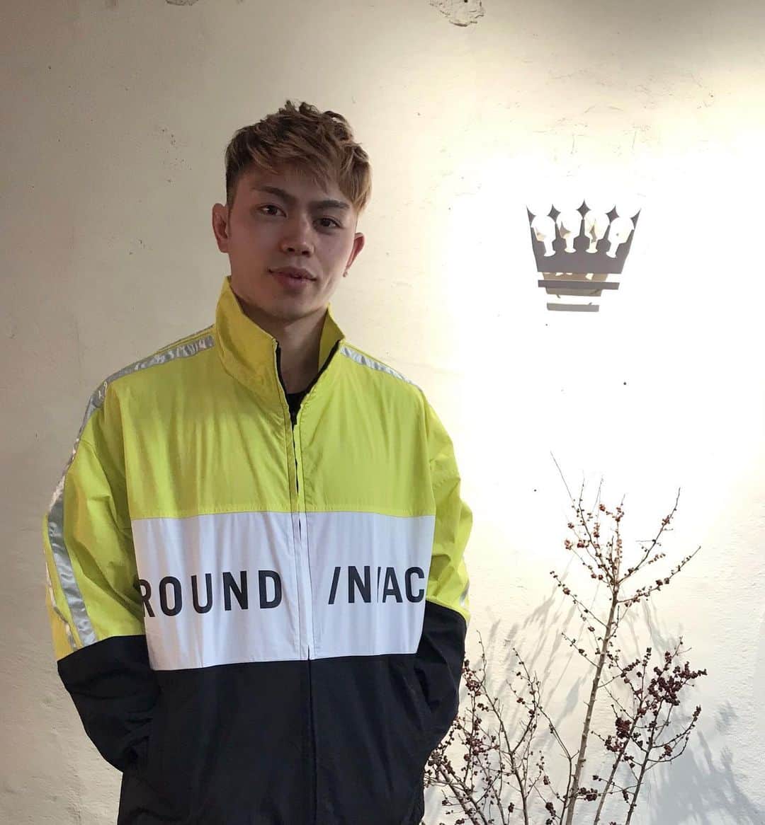 不可思さんのインスタグラム写真 - (不可思Instagram)「@nero_kazup0108 さんでカット いつもありがとうございます🙏  Nylon Track jacket @ground_n_ace  #groundnace #ground_n_ace #グランダンエース」2月12日 19時39分 - fukashi.kb