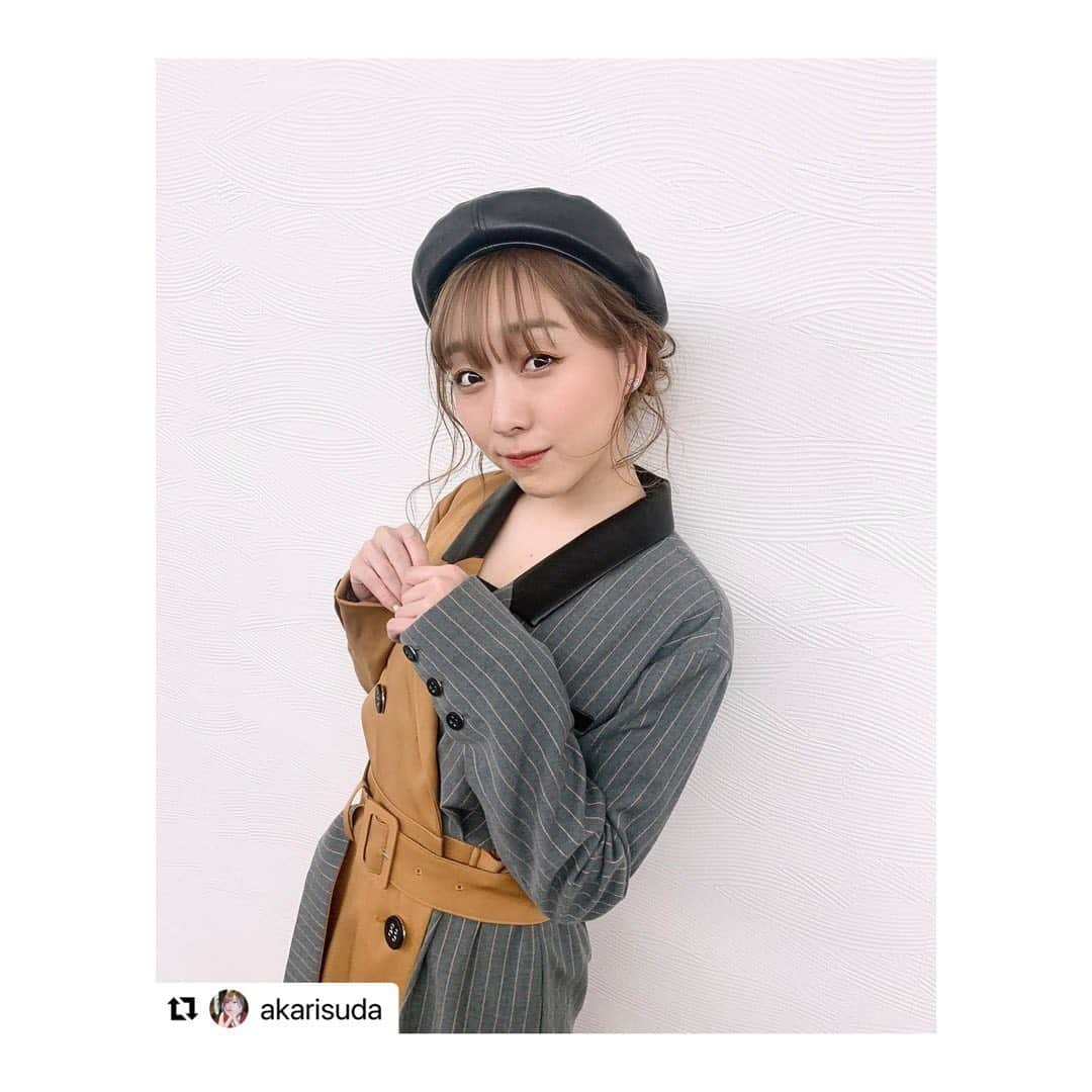 柏木作夢さんのインスタグラム写真 - (柏木作夢Instagram)「🙌🙌🙌 My styling work for @akarisuda  ・・・ #Repost @akarisuda with @make_repost ・・・ ベレー帽🧡  2月7日(日)24:55〜 ‪テレビ朝日&ABEMA‬ #熱闘mリーグ  2月8日(月) 📻【#須田亜香里の部屋】 FM AICHI 21:00〜 もうすぐ放送100回記念！ 📻【#オレマン】 MBSラジオ 25:30〜 新コーナーも始まりますのでお便りもぜひお願いします☺️ 🎤【#プレミアmelodix 】 テレビ東京 26:50～  2月9日(火) 🐓【#トリニクって何の肉？】 テレビ朝日系列 21:00〜 初参戦させていただきました！ 🎤【#BomberE】 メ〜テレ　24:53〜  2月11日(木) 🍀【#ドデスカ】 メ〜テレ 6:00〜生放送  2月12日(金) 🌼【#スイッチ】 東海テレビ 9:50〜生放送  2月13日(土) 👓【#備えて減災 家族を守る】 メ〜テレ 15:25〜  2月14日(日) 🔍【#コツコツ人生観】 東海テレビ系列全国 16:05〜 山本昌さんと共演させていただきました！ ️✏️【#てくてく歩いてく】 中日新聞コラム連載 🀄️【#熱闘Mリーグ】 テレビ朝日 & ‪ABEMA‬ 24:55〜  #須田亜香里#ske48#衣装」2月12日 19時53分 - samukashiwagi