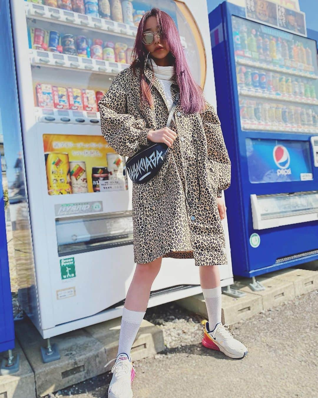 坂本礼美さんのインスタグラム写真 - (坂本礼美Instagram)「. . 🐆💜 . . #puma #balenciaga」2月12日 20時08分 - remi_1103