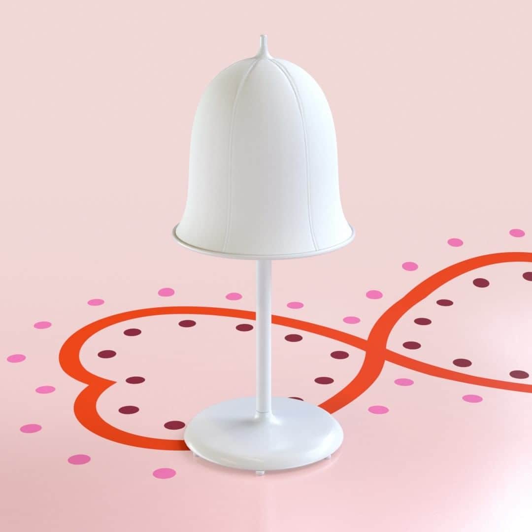 Natuzzi Officialのインスタグラム：「At Valentine’s Day celebrate your love for design.  For all design lovers taking part to Natuzzi Italia “TI AMO” photo contest, here is one of the three unique love gifts: Ding Dong, the table lamp designed by @marcelwanders and inspired by the bellflower shape, entirely upholstered in Natuzzi leather. Show us your love sentence created with the objects that represent your love for a chance to win unique love gifts.  See the link in bio. The contest will run until February 14th.  #tiamo #natuzzi #NatuzziItalia #Italy #Puglia #design #lifestyle #style #furniture #homefurniture #madeinitaly #living #interiordesign #decor #furnituredesign #homedesign #inspiration #interior #sofa #livingroom #valentinesday #tiamo #contest」