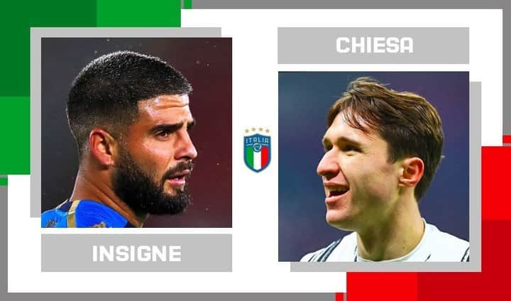 サッカーイタリア代表さんのインスタグラム写真 - (サッカーイタリア代表Instagram)「#MadeInItaly 🇮🇹 📊 Sfida statistica della 22^ giornata di #SerieA . Lorenzo #Insigne 🆚 Federico #Chiesa . 💪🏻 Il confronto 👉🏻 www.figc.it/it/tifosi . . #NapoliJuventus #VivoAzzurro   #MadeInItaly 🇮🇹 📊 Statistical head-to-head for matchday 22 in #SerieA  . Lorenzo #Insigne 🆚 Federico #Chiesa . 💪 The comparison 👉 www.figc.it/en/fans . . #NapoliJuventus #VivoAzzurro」2月12日 20時12分 - azzurri