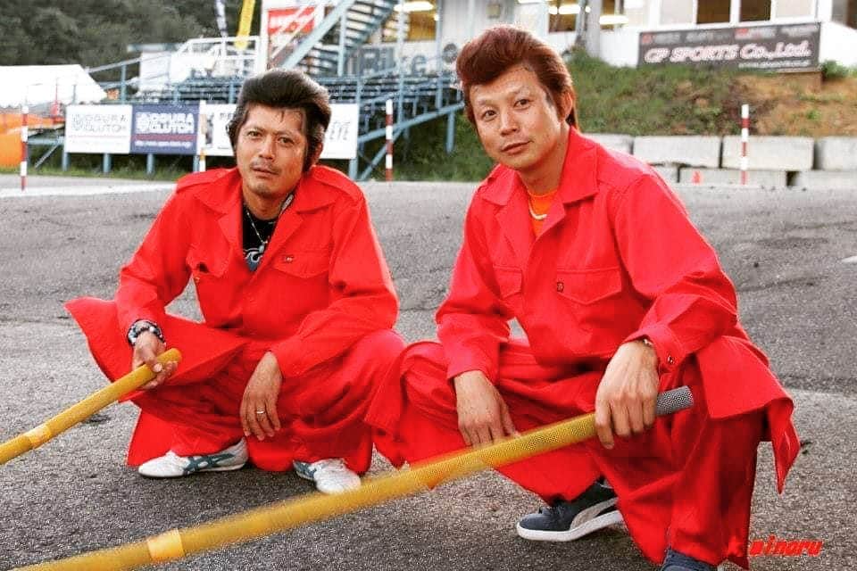 織戸学さんのインスタグラム写真 - (織戸学Instagram)「飯田章と 水戸納豆Racing  若いとは、 素晴らしい事です。  #maxorido #ae86」2月12日 20時21分 - maxorido