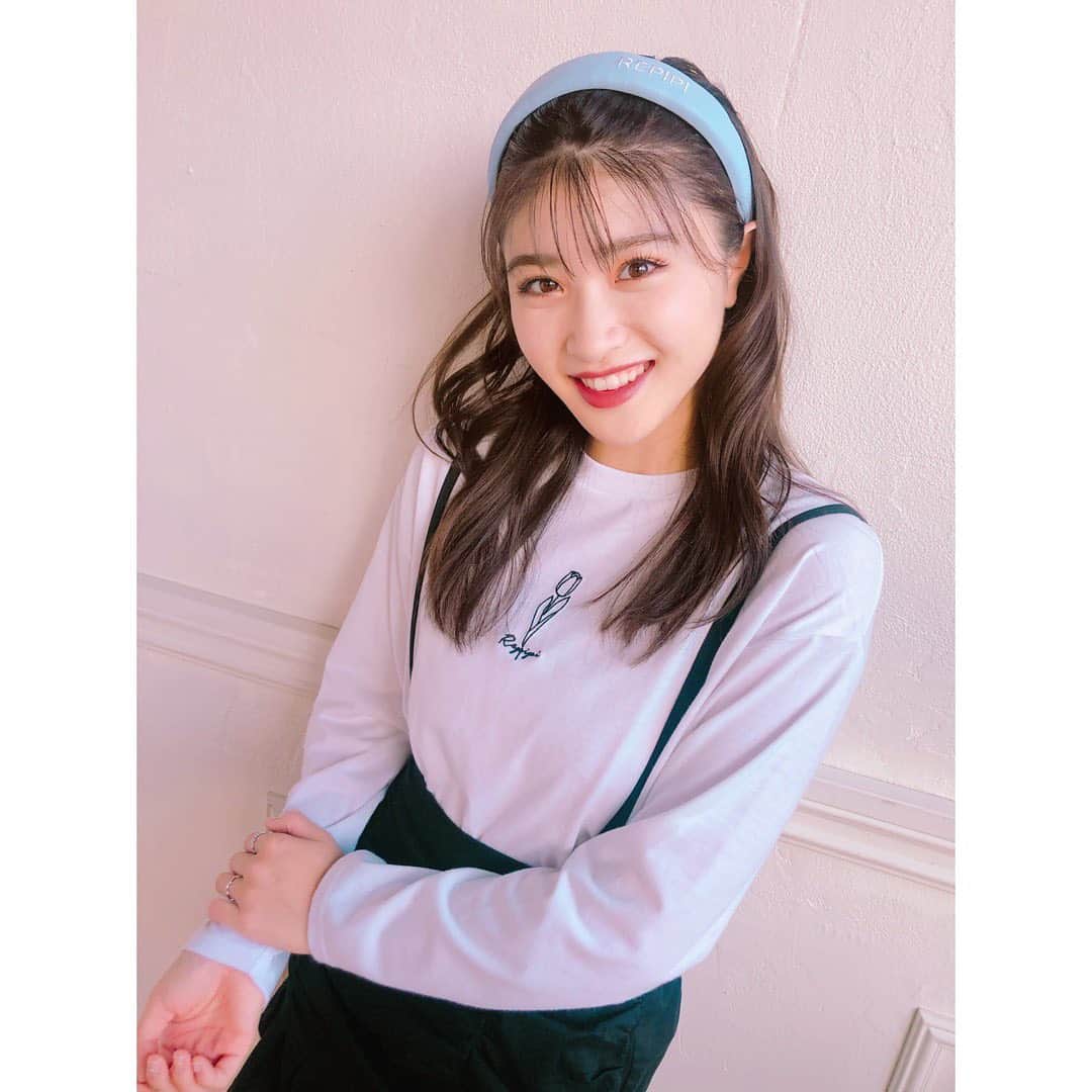 若林真帆のインスタグラム：「たまにはガーリーな私をどうぞ🌷 #若林真帆」