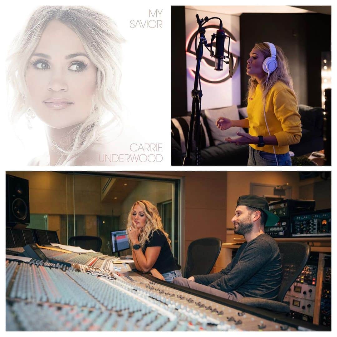 キャリー・アンダーウッドのインスタグラム：「#MySavior is coming March 26! The album was co-produced by Carrie and @garciaofficial and features a duet with the legendary @CeCeWinans, harmonies from #BearRinehart of @NEEDTOBREATHE, and an elite group of Nashville musicians. Pre-order now on digital, CD, and vinyl! ✨🙏 *More info at link in bio -TeamCU」