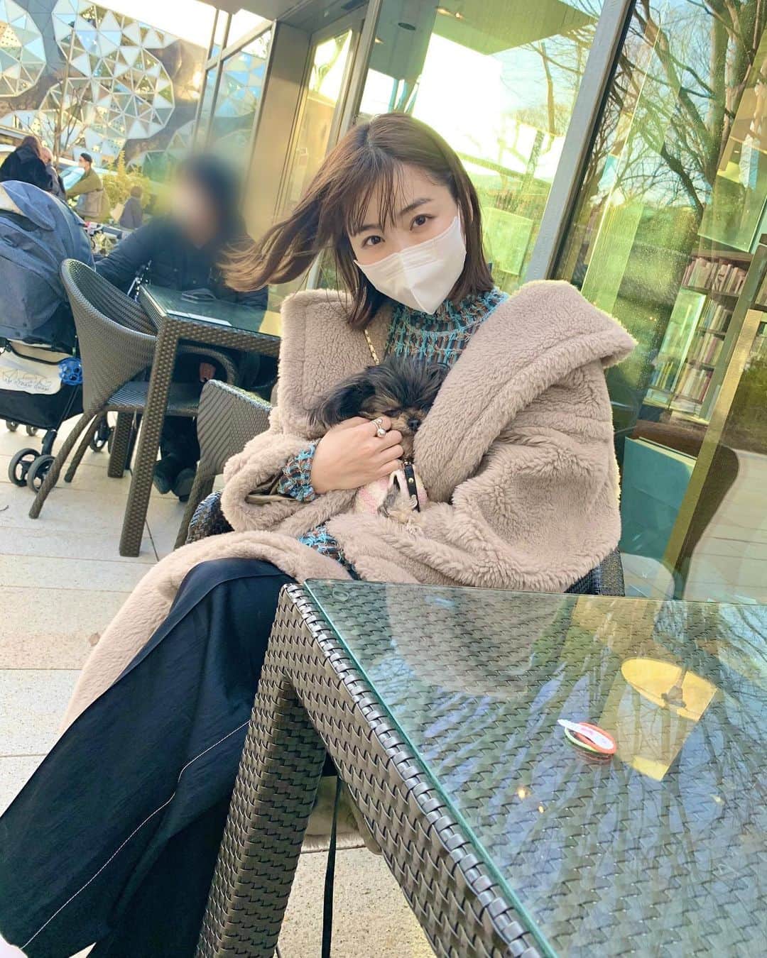 青山あみのインスタグラム：「넘기여워 🐕‍🦺💕」