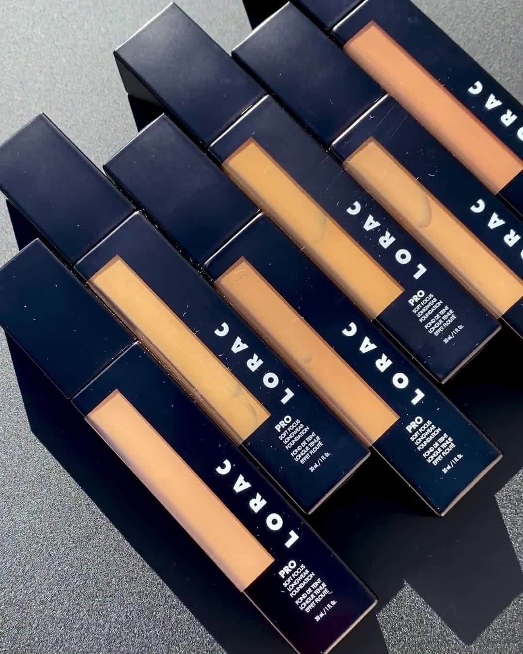 LORACのインスタグラム：「Kit-friendly packaging 💛 PRO Soft Focus Longwear Foundation - shades 8, 9, 10, 11, 12 & 13 MEDIUM - find your perfect match on ULTA.com with their custom Shade Finder - available in 25 shades - link in bio!  #LORAC #LORACCosmetics @ultabeauty」