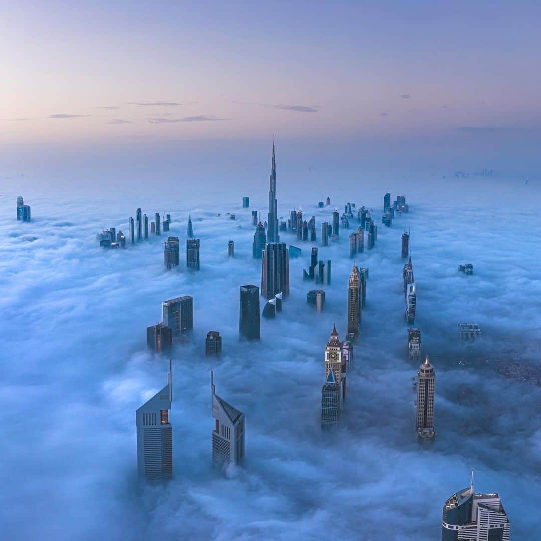 ドバイのインスタグラム：「The City of Dreams #Dubai #دبي 📷:@faz3」