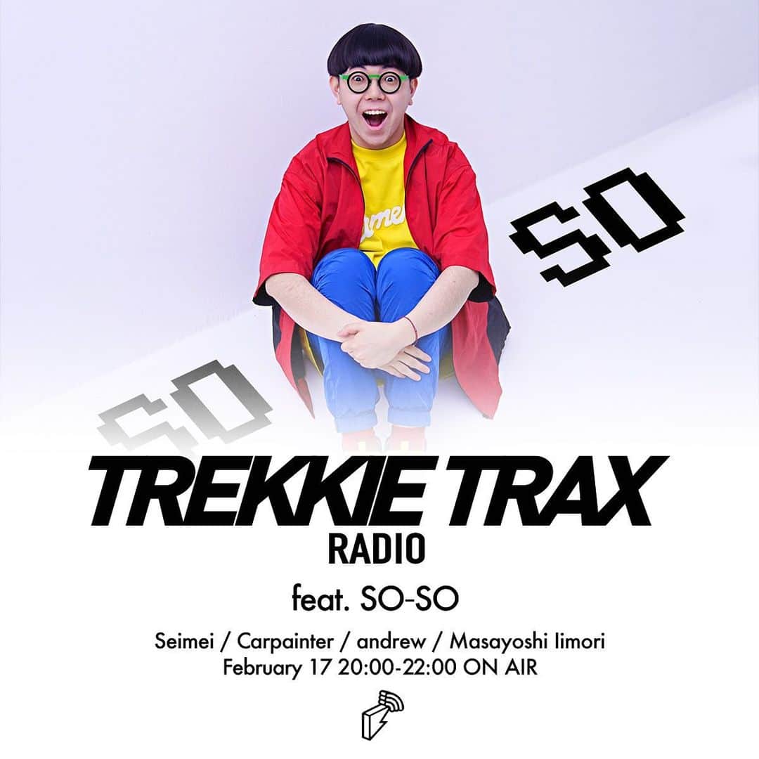 Block.fmのインスタグラム：「2月17日20時からはTREKKIE TRAX RADIO by TREKKIE TRAX, Masayoshi Iimori  当日ゲストとしてヒューマンビートボクサーSO-SO をお招きして生放送！🎙Ableton Live 11記念番組と合わせて2時間豪華にお届け✨お楽しみに！  #blockfm #TTR_bfm」