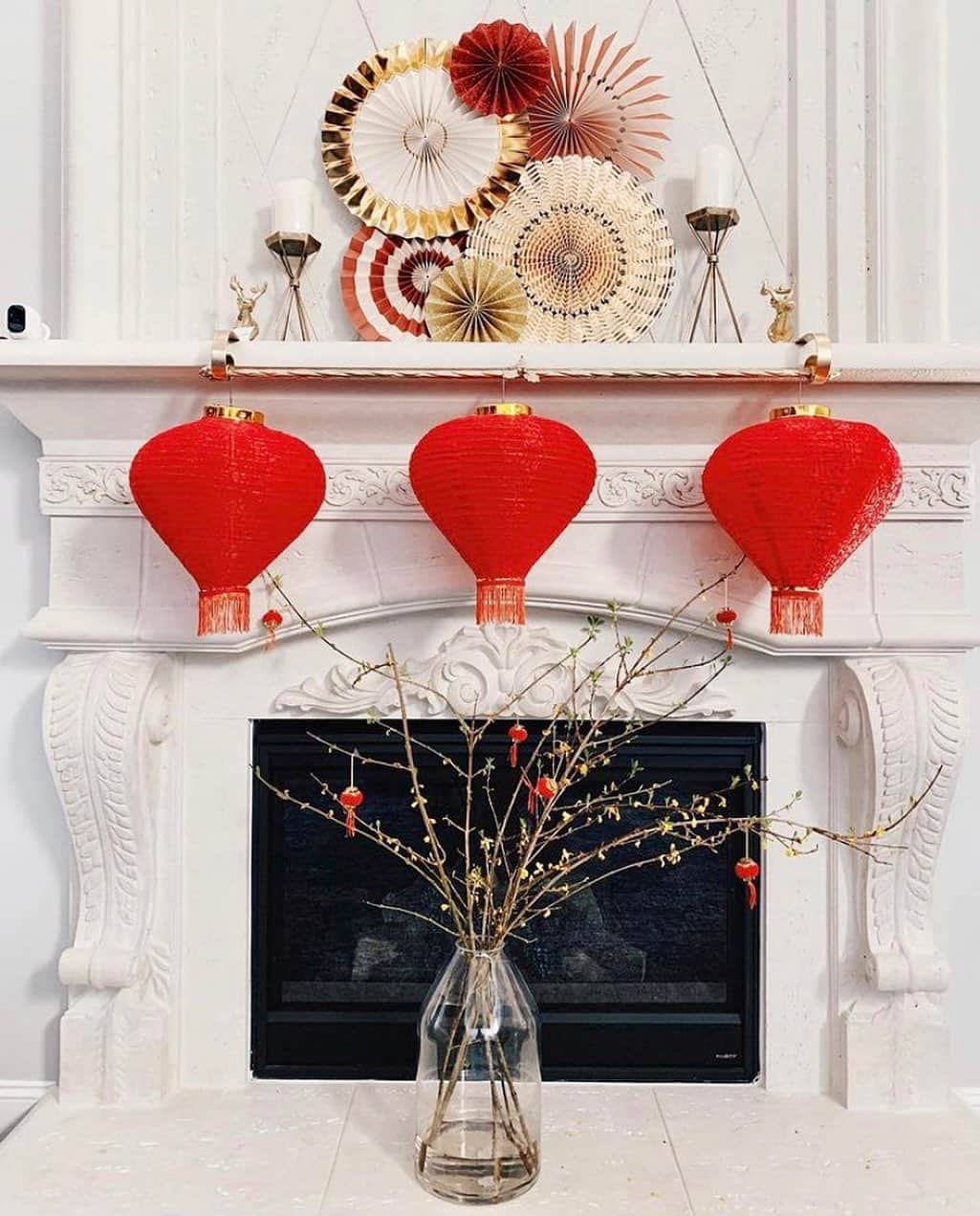 HomeGoodsのインスタグラム：「Happy Lunar New Year! Wishing you good fortune, health, and prosperity ❤️💛 (📸: @timelesstracy)」