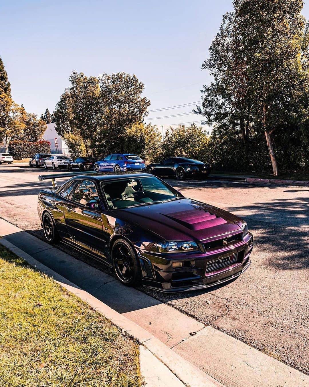 CarsWithoutLimitsさんのインスタグラム写真 - (CarsWithoutLimitsInstagram)「Midnight Purple R34 GTR Photos @joshleap.s  #CarsWithoutLimits #R34 #GTR #R34GTR」2月12日 23時35分 - carswithoutlimits