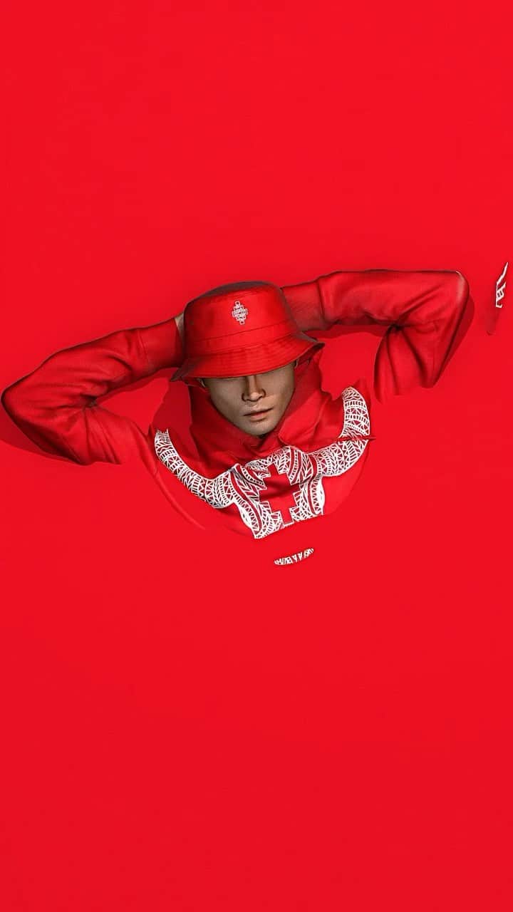 マルセロ・ブロン カウンティ・オブ・ミランのインスタグラム：「Marcelo Burlon County of Milan celebrates the Lunar New Year with a mini capsule collection. Paying homage to the year of the Ox, a decorated animal head is printed in white, from shoulder to shoulder, on red cotton t-shirts and hoodies, available exclusively on marceloburlon.eu and @farfetch  Artwork  @youaremyanchorpoint  https://www.marceloburlon.eu/en-it/sets/man/lny」