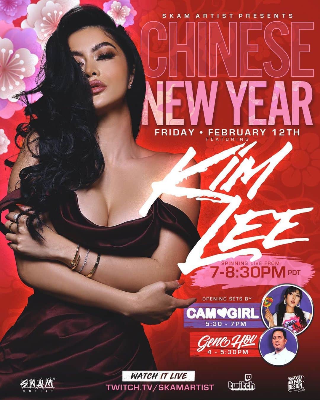 キム・リーのインスタグラム：「Catch me LIVE today on @skamartist Twitch   #kimlee #skamartist」