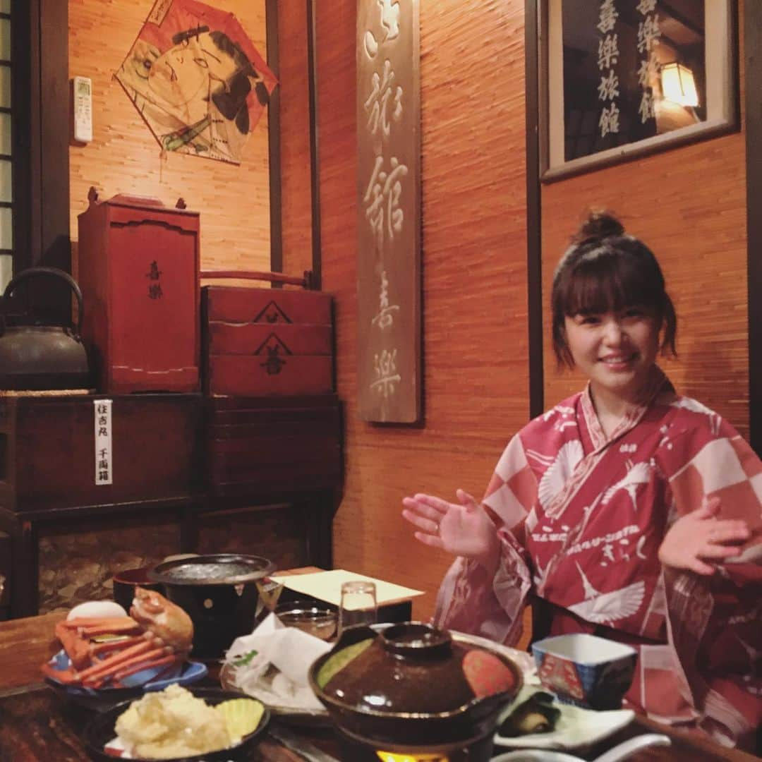 Nao☆ のインスタグラム：「SADOカレンダーの時の写真です😊✨ お料理がすごく美味しくて最高だったなぁ🤤❤️❤️❤️」