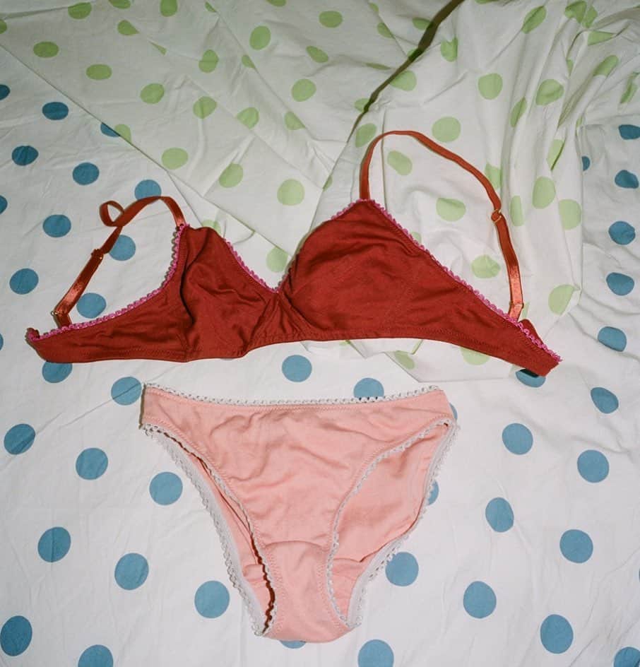 Araksのインスタグラム：「Mates ~ Antonia bralette and Isabella panty ⁠ #OrganicCotton #ColorByAraks」