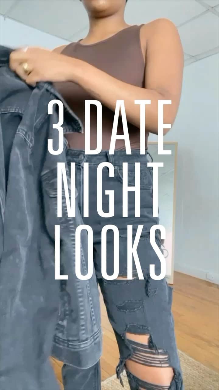 American Eagleのインスタグラム：「Head-over-heels for @samanthaaelise’s date-night looks 💞」