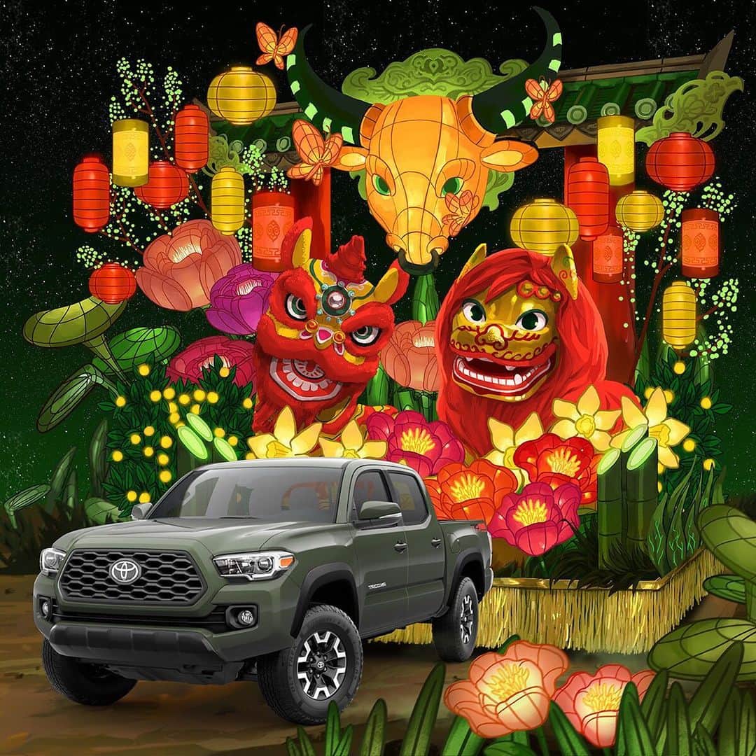 toyotausaさんのインスタグラム写真 - (toyotausaInstagram)「Swipe to see Tacoma leading the way to the new year.   #Tacoma #LetsGoPlaces #LunarNewYear」2月13日 0時05分 - toyotausa