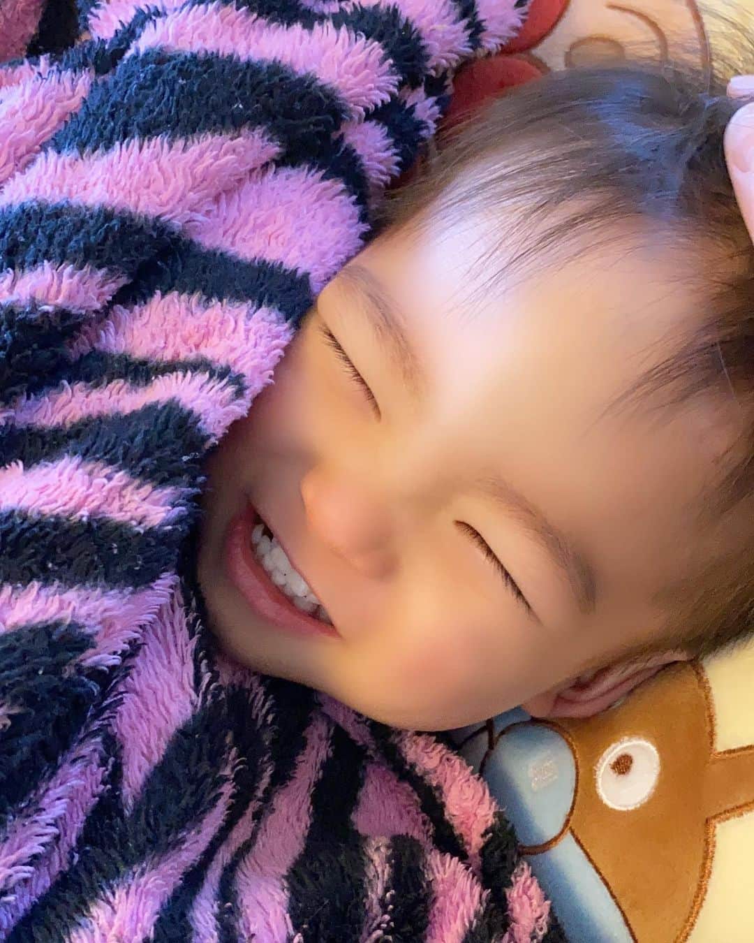 Momoeのインスタグラム：「大好きなアンパンマンと 大好きな毛布に囲まれてしあわせ❤️  . .  #happy #家事 #育児 #family #家族 #boy #smile #男の子 #息子 #code #love #lucky #kids #子供 #thankyou #宝物 #ベビー #fashion #follow #パパ #ママ #家族写真 #男の子ママ #1歳 #うさぎ #ネザーランドドワーフ」
