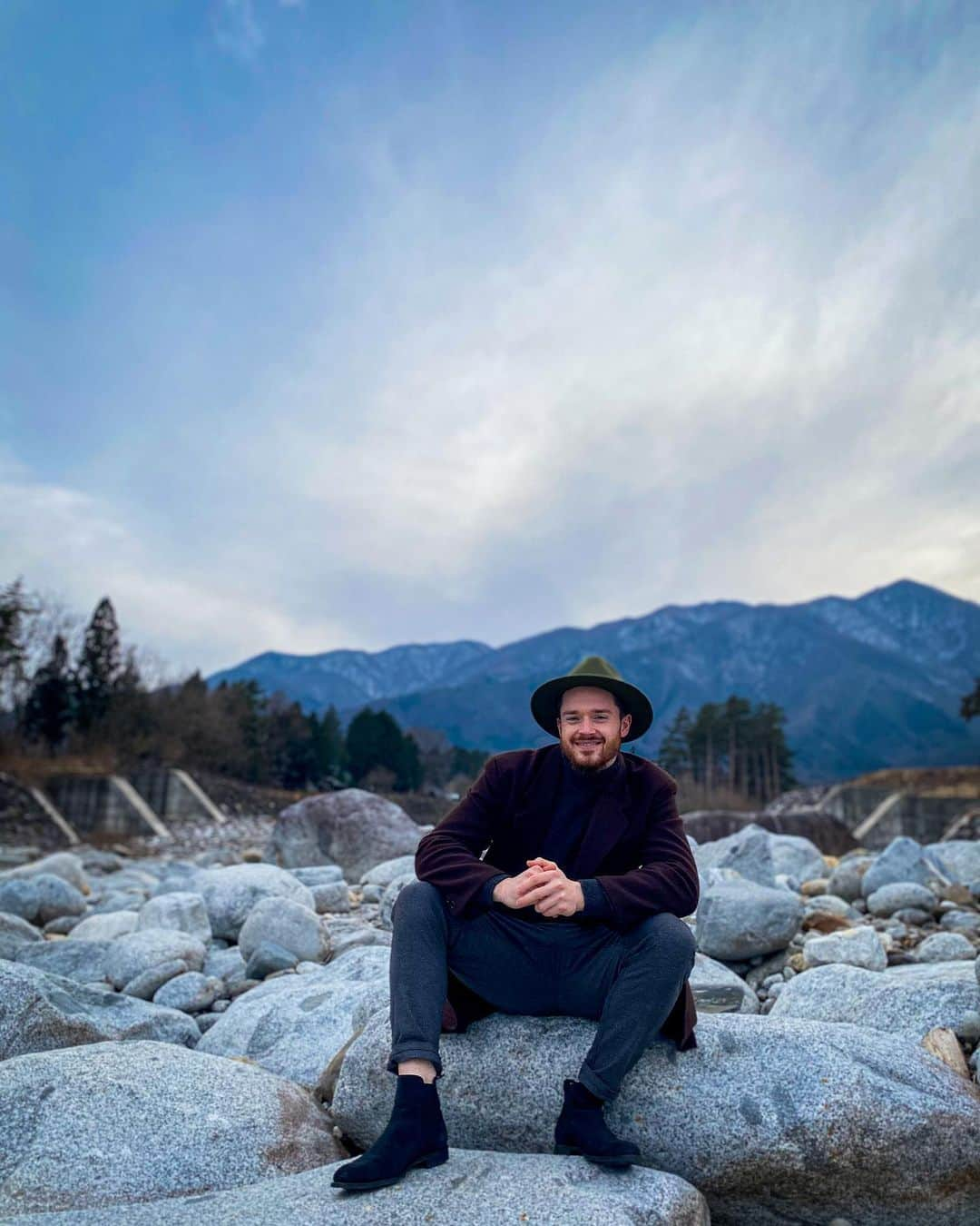 エバンズマラカイ(マラチ)さんのインスタグラム写真 - (エバンズマラカイ(マラチ)Instagram)「Malachi in Nagano🏔 . . #work #model #モデル #外国人モデル #マラカイ #nature #自然 #🏔」2月13日 0時10分 - bigmalachi