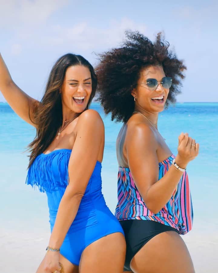 ベン・ワッツのインスタグラム：「New work wiv @swimsuitsforall team @juliehenderson32 @imlauralou #abbyvaldes 🎥 @eriknswain , @maradixon3 @erineandrews @xgabriela @jodieboland @mitchbarry #goodvibes #summer21 #healthylifestyle #benwatts  #color #erikswain」