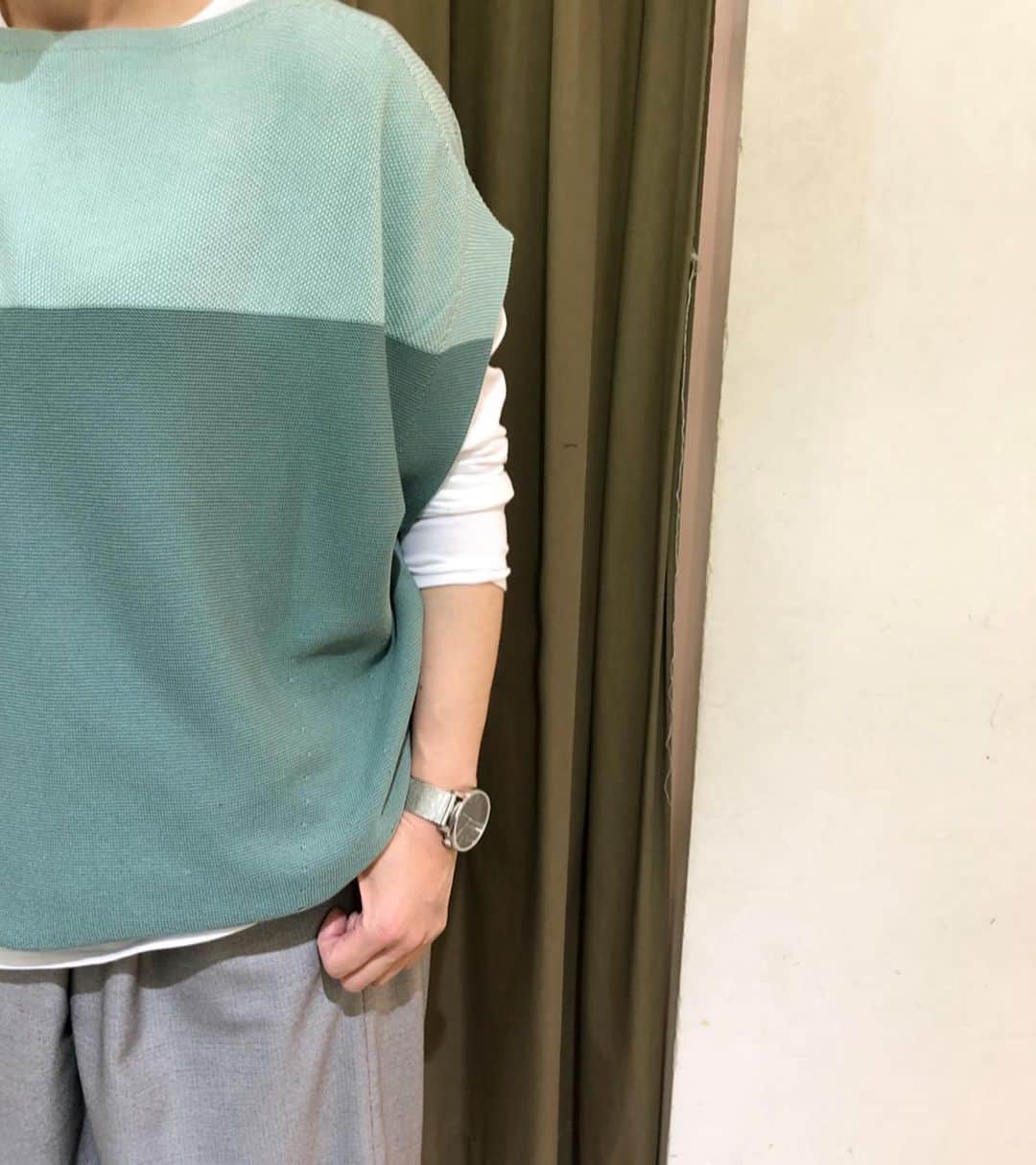 GATHER yamatoのインスタグラム：「.  ━━━━━━━━━━━━ 『 NATURA SOFT AVENTGARDE 』﻿ 2021 SPRING&SUMMER ﻿ ﻿ーATSUROTAYAMA ﻿ー ━━━━━━━━━━━━  〜 new arrival 〜  ▷ATSURO TAYAMA Knit Layered cut sew ¥20,900+(tax﻿in)  ーーーーーーーーーーーーー ・ #gather#GATHER大和 #ギャザー #佐賀 #大和#code#fashion#ootdfashion#セレクトショップ #モード#ATSUROTAYAMA#s/s」