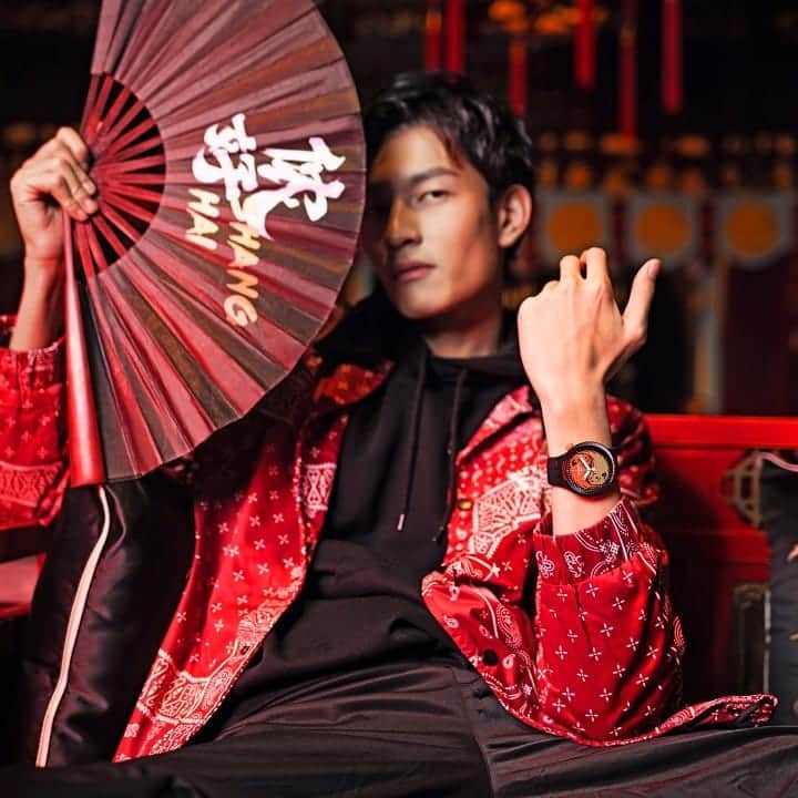 Swatchのインスタグラム：「Nothing shouts BIG BOLD like the OX. OX rocks 2021!  #LunarNewYear #ChineseNewYear #TimeIsWhatYouMakeOfIt」
