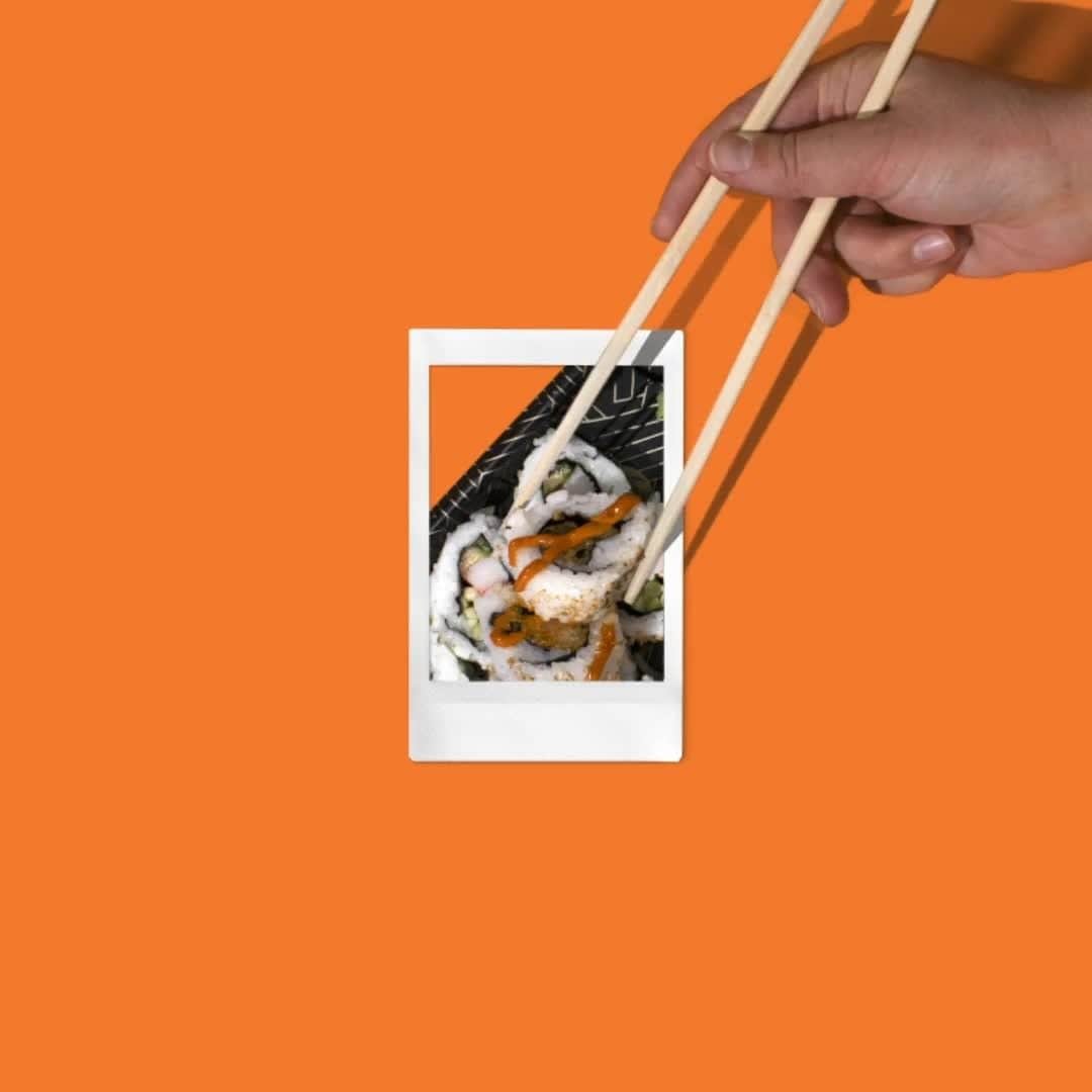 Fujifilm Instax North Americaのインスタグラム：「Looks so good, you can almost taste it! 🍣 Sushi date anyone? 👇💗⁠ .⁠ .⁠ .⁠ #dontjusttakegive⁠ #minifilm⁠ #sushi」