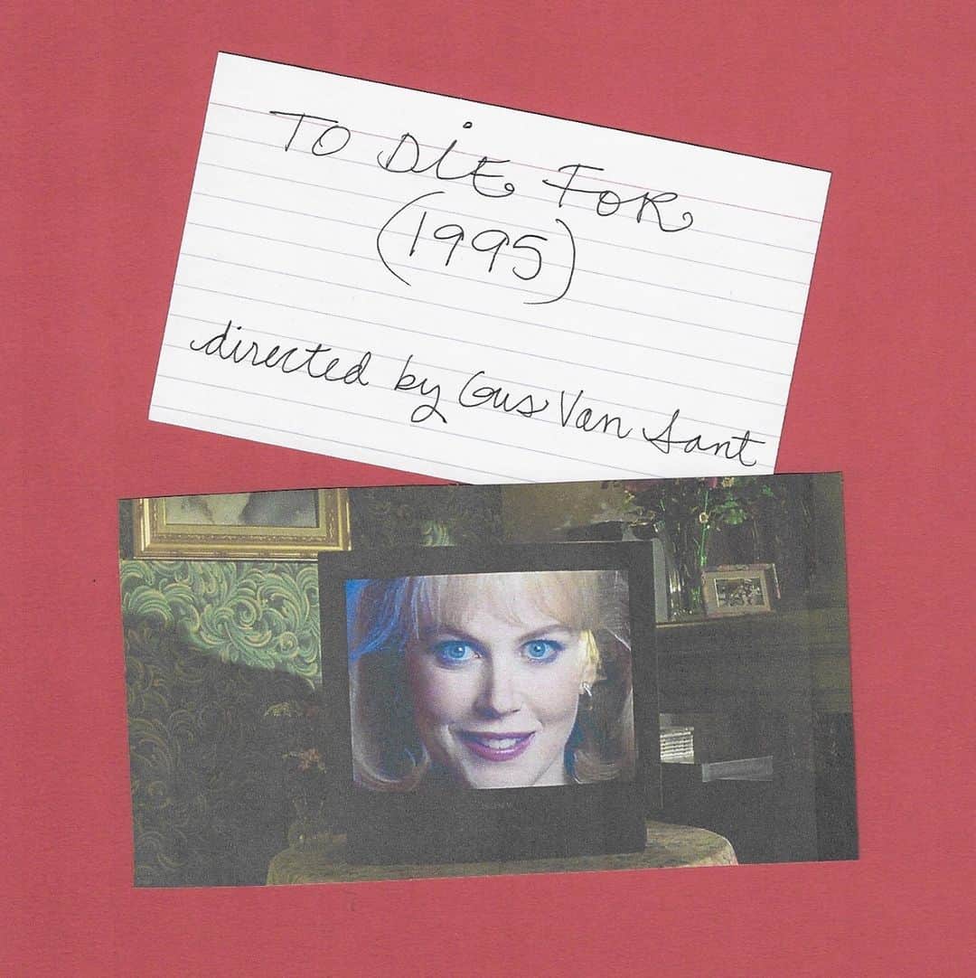 アレックス・プラガーのインスタグラム：「#APMovieClub FEBRUARY 12th /// To Die For (1995) directed by Gus Van Sant. Available to rent on @amazonprimevideo」